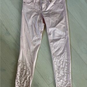 Lilly Pulitzer Blush Pink Pants with pearls- 2